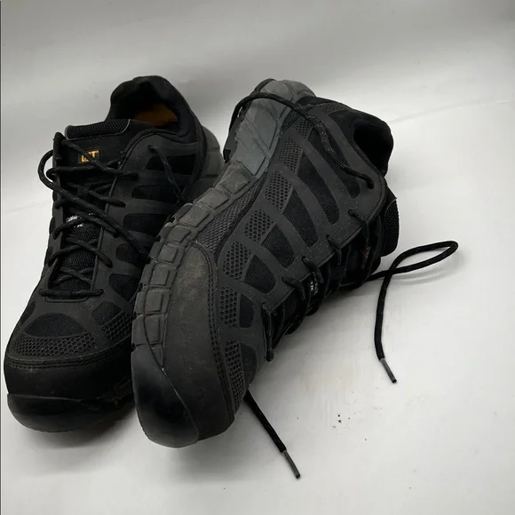 Caterpillar Mens STREAMLINE CT Comp Toe Work Industrial Safety Shoes Black SZ 13 - Picture 5 of 9